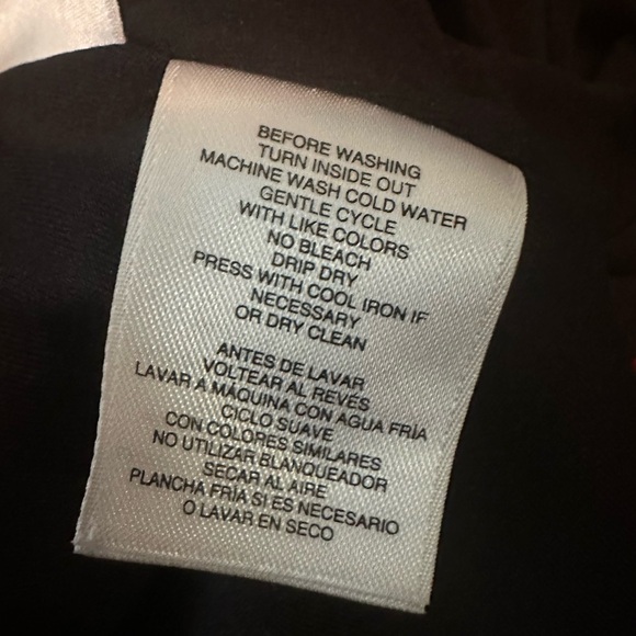 Anne Klein Red Houndstooth A line Dress Belted Career Work Women's Petite Size 8 - Picture 8 of 11